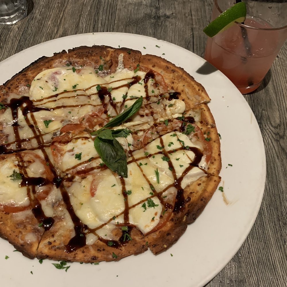 JJ Coopers - Caprese Cauliflower crust pizza - Bars Near Me - Long Beach, New York