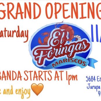 Mariscos El Foringas - Grand Opening - Food Trucks Near Me - Jurupa Valley, California Mariscos El Foringas - Grand Opening - Food Trucks Near Me - Jurupa Valley, California