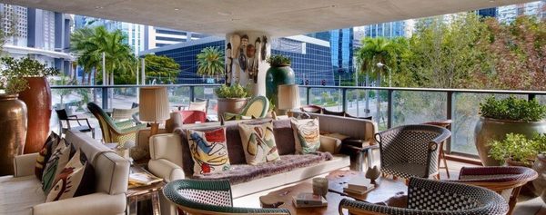The Lounge at SLS Brickell by null