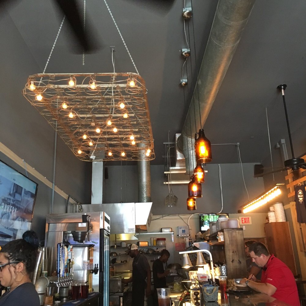 Taco Dive - Old wire mattress refurbished into a light fixture! Wow! - Mexican Near Me - Fort Pierce, Florida Taco Dive - Old wire mattress refurbished into a light fixture! Wow! - Mexican Near Me - Fort Pierce, Florida