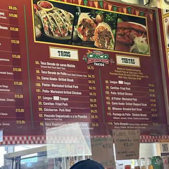 Cinco De Mayo - Menu - Mexican Near Me - Culver City, California