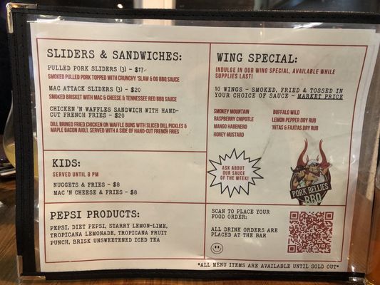 Menu photo 2 One-Eyed Cat Brewing Williamsville, NY Menu photo 2 One-Eyed Cat Brewing Williamsville, NY