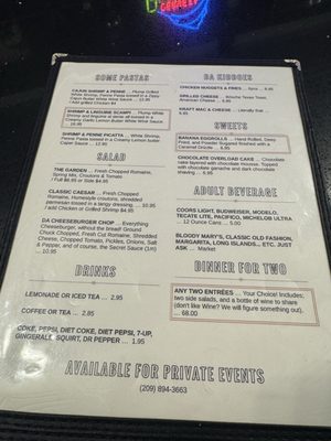 Menu photo 2 Westley Steakhouse & Grille Westley, CA Menu photo 2 Westley Steakhouse & Grille Westley, CA