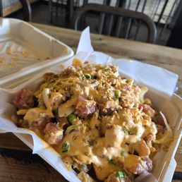 Wow poke nachos Wow poke nachos