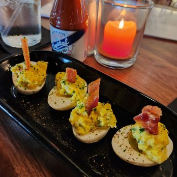 The Bradford Grill - Deviled Eggs - American Near Me - Tulsa, Oklahoma The Bradford Grill - Deviled Eggs - American Near Me - Tulsa, Oklahoma