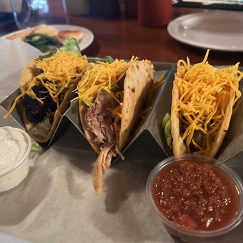 Brisket - Brisket, pulled chicken, and pulled pork tacos - Barbeque Near Me - North Myrtle Beach, South Carolina Brisket - Brisket, pulled chicken, and pulled pork tacos - Barbeque Near Me - North Myrtle Beach, South Carolina