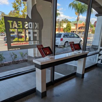 The Kebab Shop - Order kiosks by the window - Mediterranean Near Me - La Habra, California