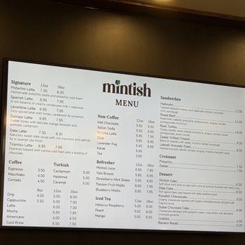 Mintish Coffee House - Menu - Coffee & Tea Near Me - Seattle, Washington Mintish Coffee House - Menu - Coffee & Tea Near Me - Seattle, Washington