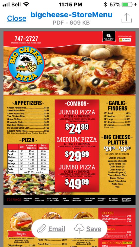 BIG CHEESE PIZZA Updated October 2024 12 Reviews 29 Commonwealth
