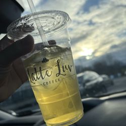 Latte Luv - Iced Peach Green Tea
