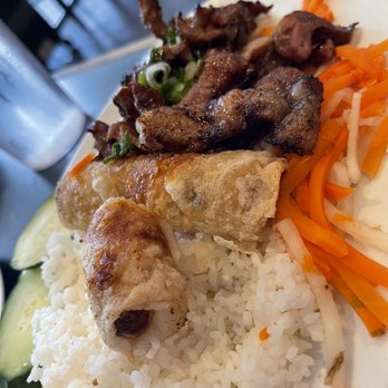 My Lan Restaurant - #26 Grilled pork with vermicelli plate - Vietnamese Near Me - Haltom City, Texas