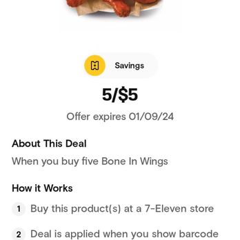 7-Eleven - 5 dollars wing special ! - Convenience Stores Near Me - San Francisco, California