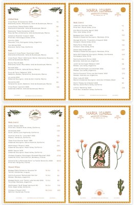 Menu photo 6 Maria Isabel San Francisco, CA Menu photo 6 Maria Isabel San Francisco, CA