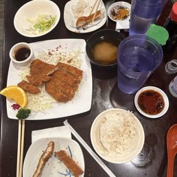 Chicken Katsu (D) rice and miso Chicken Katsu (D) rice and miso