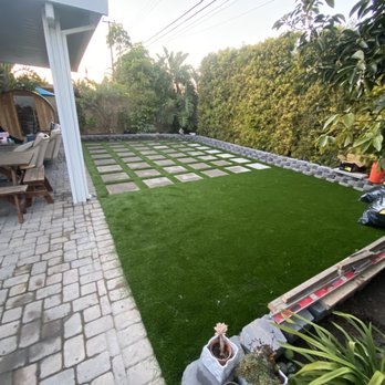 Greenfield Synthetic Grass - After - Artificial Turf Near Me