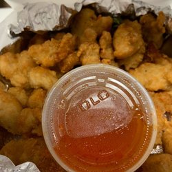 5.Pop Corn Chicken with sweet & sour sauce. Totally yummy & addicting!