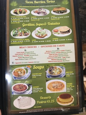 Menu photo 2 Restaurant Los Agaves Houston, TX Menu photo 2 Restaurant Los Agaves Houston, TX