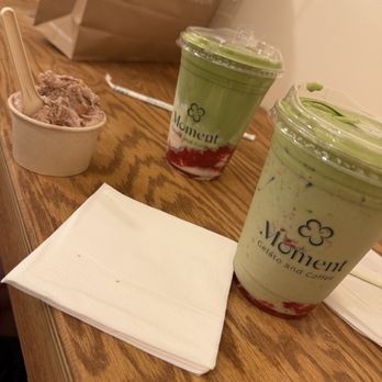 Moment - Strawberry cloud matcha and Ferraro gelato - Gelato Near Me - Philadelphia, Pennsylvania Moment - Strawberry cloud matcha and Ferraro gelato - Gelato Near Me - Philadelphia, Pennsylvania