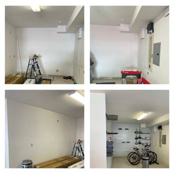 DMR - Client request for Gladiator panel. Panels provide more storage with accessories for hanging items, shelving, etc. - Handyman Near Me - Foley, Alabama DMR - Client request for Gladiator panel. Panels provide more storage with accessories for hanging items, shelving, etc. - Handyman Near Me - Foley, Alabama