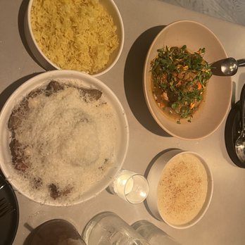 Tia Carmen - Potatoes, yucca purée, chicken guisado - New American Near Me - Phoenix, Arizona Tia Carmen - Potatoes, yucca purée, chicken guisado - New American Near Me - Phoenix, Arizona
