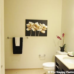 The Staging Fashionista - Bathroom After staging, Washington, DC