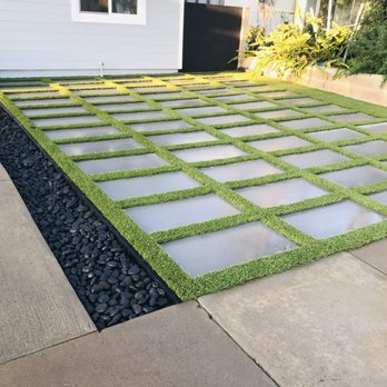 Flawless Grass & Hardscape - Front yard - Artificial Turf Near Me - Corona, California Flawless Grass & Hardscape - Front yard - Artificial Turf Near Me - Corona, California