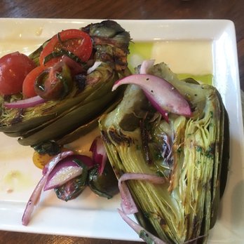Jane - Grilled artichoke - New American Near Me - Santa Barbara, California