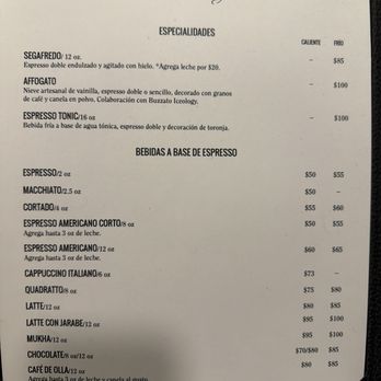 Das Cortez - Menu - Coffee & Tea Near Me - Tijuana, BCN Das Cortez - Menu - Coffee & Tea Near Me - Tijuana, BCN