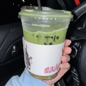 Made Coffee - Ceremonial strawberry matcha latte - Coffee & Tea Near Me - Fullerton, California Made Coffee - Ceremonial strawberry matcha latte - Coffee & Tea Near Me - Fullerton, California