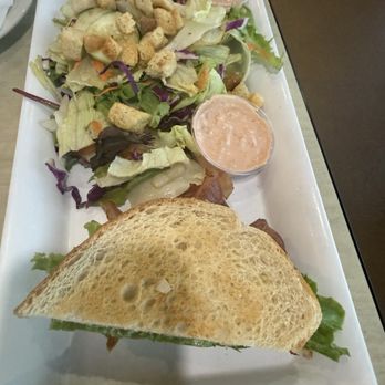 Leo's Country Kitchen - Half sandwich , salad and you also get soup - Diners Near Me - Fontana, California
