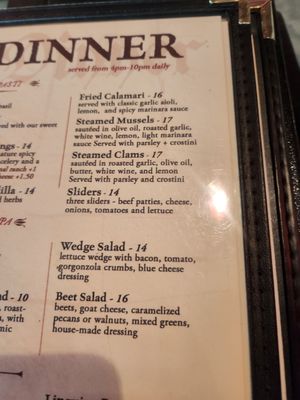 Menu photo 1 Gambi's Restaurant Sparks, NV Menu photo 1 Gambi's Restaurant Sparks, NV