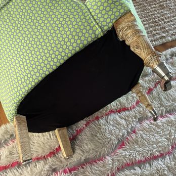 Leather Pro Hawaii - Under chair! Excellent job by Phil! Looks 1000% better than when I bought it! - Furniture Reupholstery Near Me Leather Pro Hawaii - Under chair! Excellent job by Phil! Looks 1000% better than when I bought it! - Furniture Reupholstery Near Me