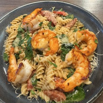 Burtons Grill & Bar - Cajun Shrimp Pasta - New American Near Me - Bel Air, Maryland Burtons Grill & Bar - Cajun Shrimp Pasta - New American Near Me - Bel Air, Maryland