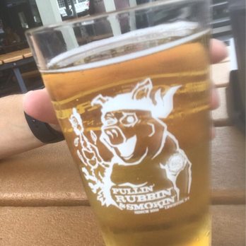 Brickyard Pub And BBQ - Beer on the patio. - Barbeque Near Me - Lewiston, New York