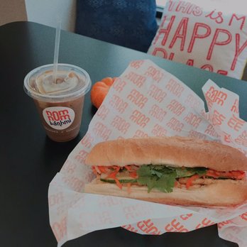 Nom Nom Banh Mi - Tofu sandwich Look at the size! - Vietnamese Near Me - Berkeley, California Nom Nom Banh Mi - Tofu sandwich Look at the size! - Vietnamese Near Me - Berkeley, California