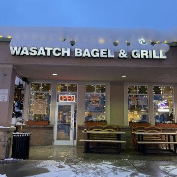 Wasatch Bagel and Grill - Outside - Sandwiches Near Me - Park City, Utah
