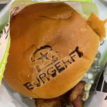 BurgerFi - Love the logo on the bun - Burgers Near Me - Windermere, Florida