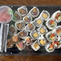 GoGiYa Sushi n Poke - Take out order for lunch via Uber Eats.
