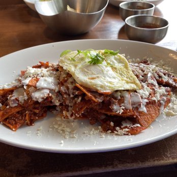 Mi Dia From Scratch - Chilaquiles from the brunch menu... fantastic! - Mexican Near Me - Grapevine, Texas