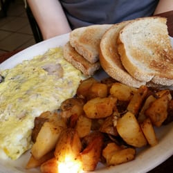The Country Cafe - Vegetable omelet