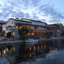 Thousand Islands Playhouse - Beautiful night on the St Lawrence River #nofilter