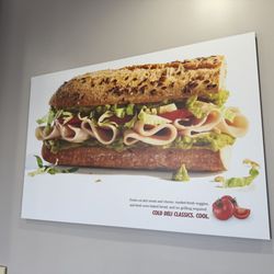 Penn Station East Coast Subs - Subs that are attractive enough to be wall art