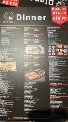Menu photo 3 Let's Sushi Wexford, PA Menu photo 3 Let's Sushi Wexford, PA