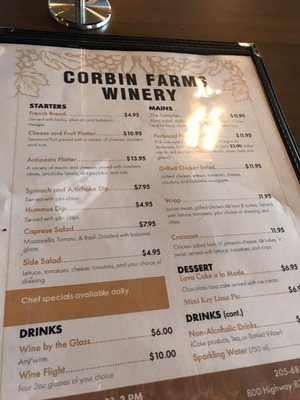 Menu photo 6 Corbin Farms Winery Calera, AL Menu photo 6 Corbin Farms Winery Calera, AL