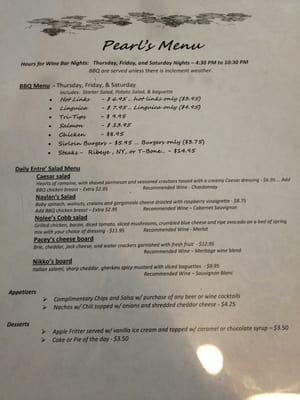 Menu photo 8 Pearl's Hayward, CA