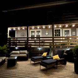 The Atlantic Inn - Evening breezes on the Courtyard Deck