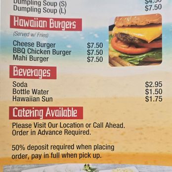 Luv Hawaiian BBQ - Menu - Barbeque Near Me - Huntsville, Alabama Luv Hawaiian BBQ - Menu - Barbeque Near Me - Huntsville, Alabama