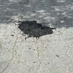 City of Salinas - Fixing the road done poorly and messy