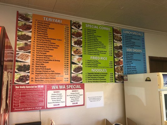 Menu photo 4 Wawa Teriyaki Orting, WA