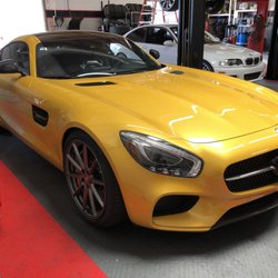 Dynamic Autoworks - AMG GTs in for regular maintenance